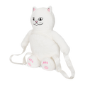 Mochila de peluche de Lord Nermal (blanca)